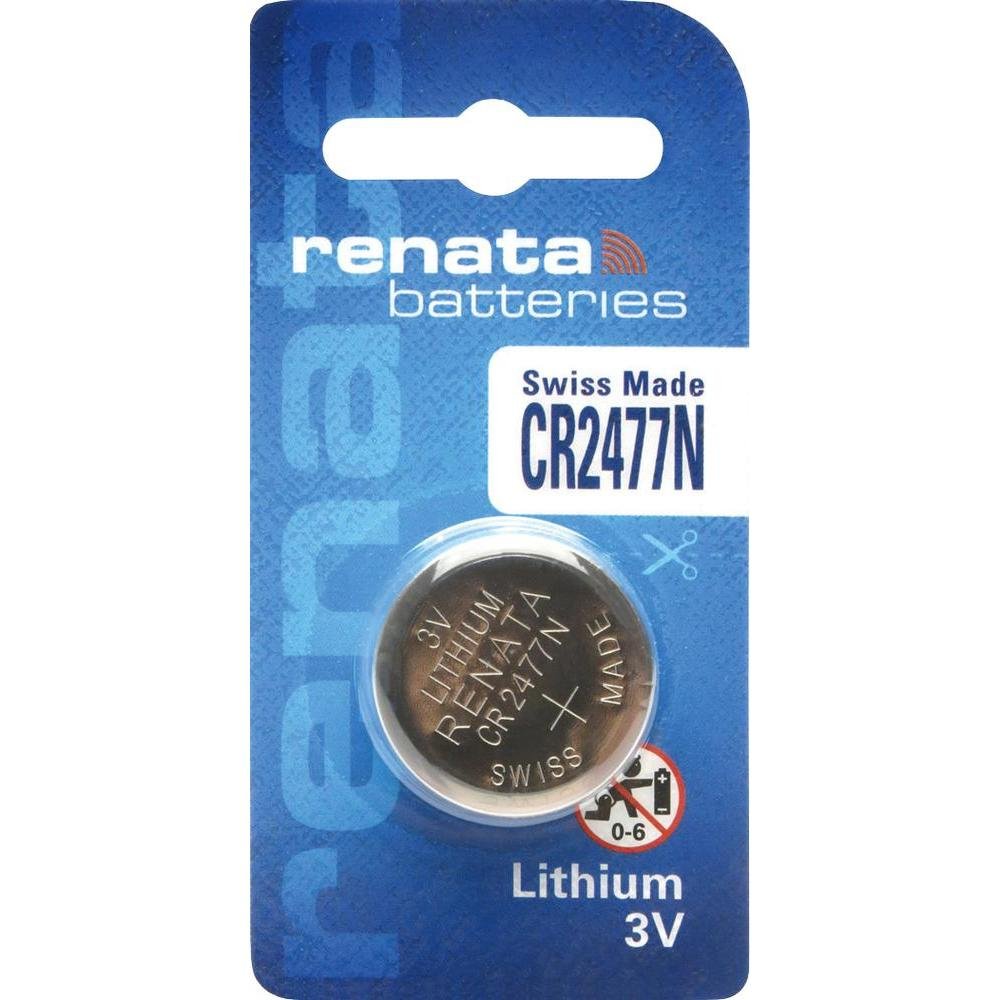 Renata CR2477N 3V Lithium Coin Battery | 24mm x 7.7mm Renata CR2477N 3V Lithium Coin Battery | 24mm x 7.7mm