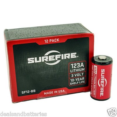 Surefire Batteries (cr123) Surefire Batteries (cr123)