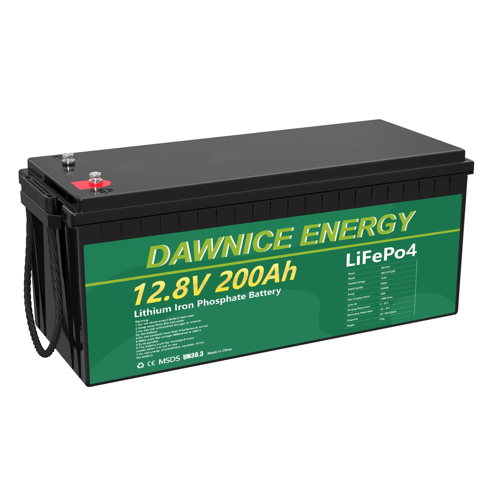 Dawnice LiFePO4 Deep Cycle Batteries for RV & Marine Dawnice LiFePO4 Deep Cycle Batteries for RV & Marine