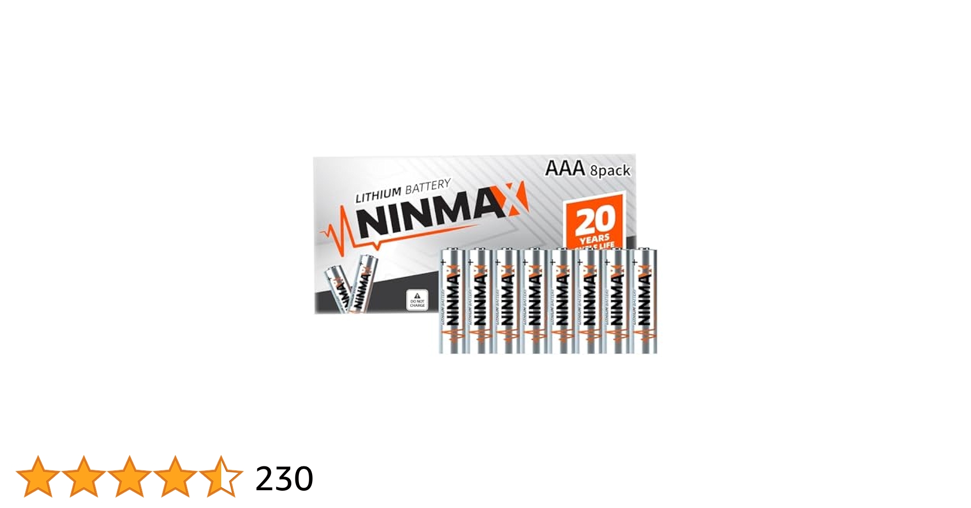AAA Lithium NINMAX Batteries - Compact, Reliable Power AAA Lithium NINMAX Batteries - Compact, Reliable Power