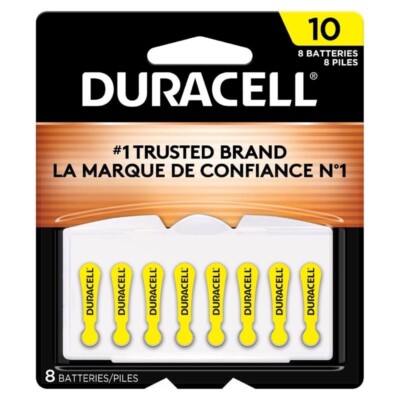 Duracell 10 Hearing Aid Batteries (DA10) — Compact Power Duracell 10 Hearing Aid Batteries (DA10) — Compact Power