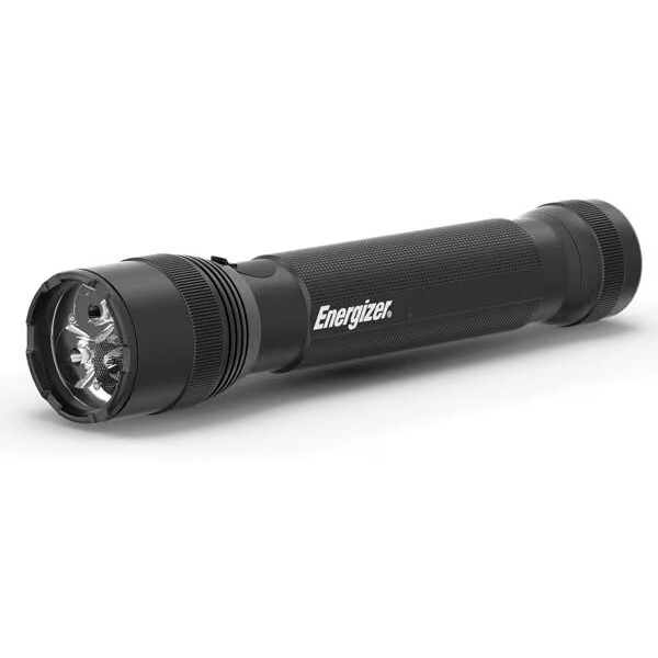 Energizer Tactical Flashlight with Strobe & Tail Switch Energizer Tactical Flashlight with Strobe & Tail Switch
