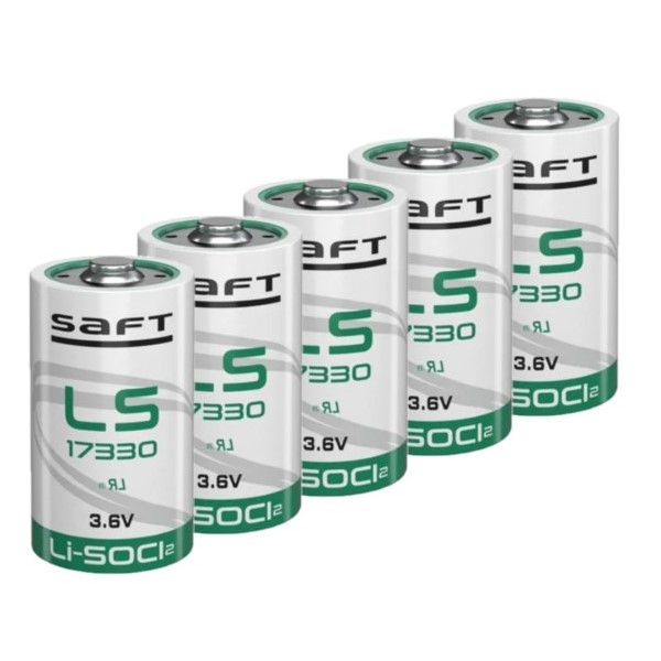 Saft LS-17330 3.6V 2/3A Li-SOCl2 2100mAh Battery Saft LS-17330 3.6V 2/3A Li-SOCl2 2100mAh Battery