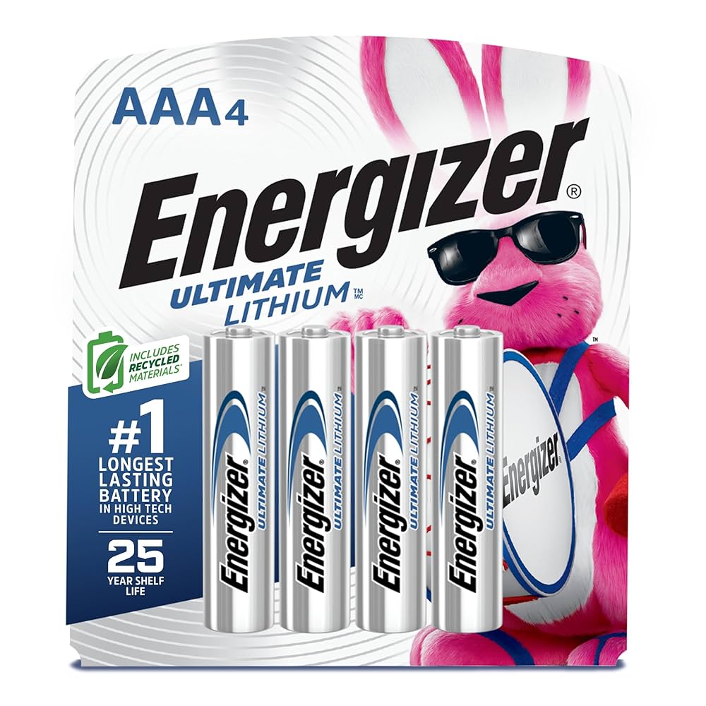 Energizer L92 AAA Ultimate Lithium: Lightweight Power