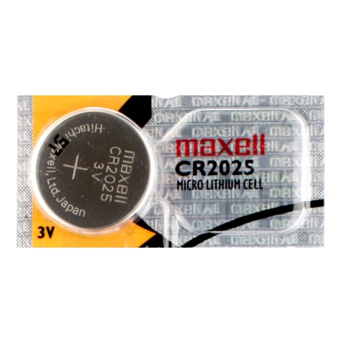 Maxell CR2025 3V Lithium Coin Battery | 170 mAh Slim Maxell CR2025 3V Lithium Coin Battery | 170 mAh Slim