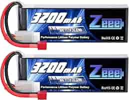 Zeee 11.1V (3S) LiPo Batteries for RC Trucks & Quads Zeee 11.1V (3S) LiPo Batteries for RC Trucks & Quads