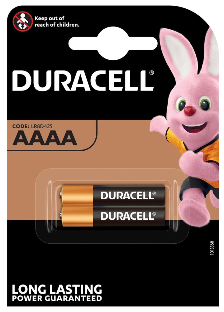 Duracell AAAA (MN2500) 1.5V Battery for Stylus Pens