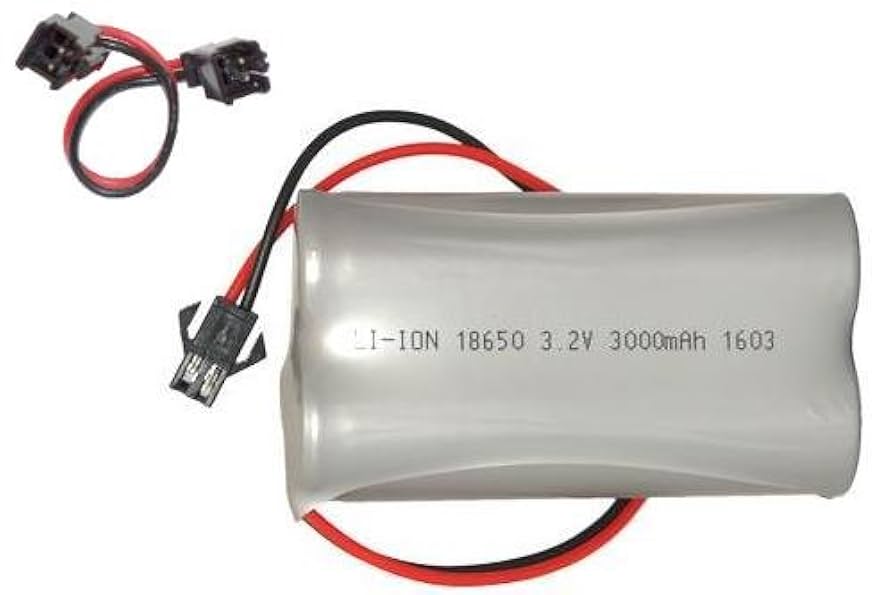 Gama Sonic 3.2V 3000mAh LiFePO4 Battery w/ Male Adapter Gama Sonic 3.2V 3000mAh LiFePO4 Battery w/ Male Adapter