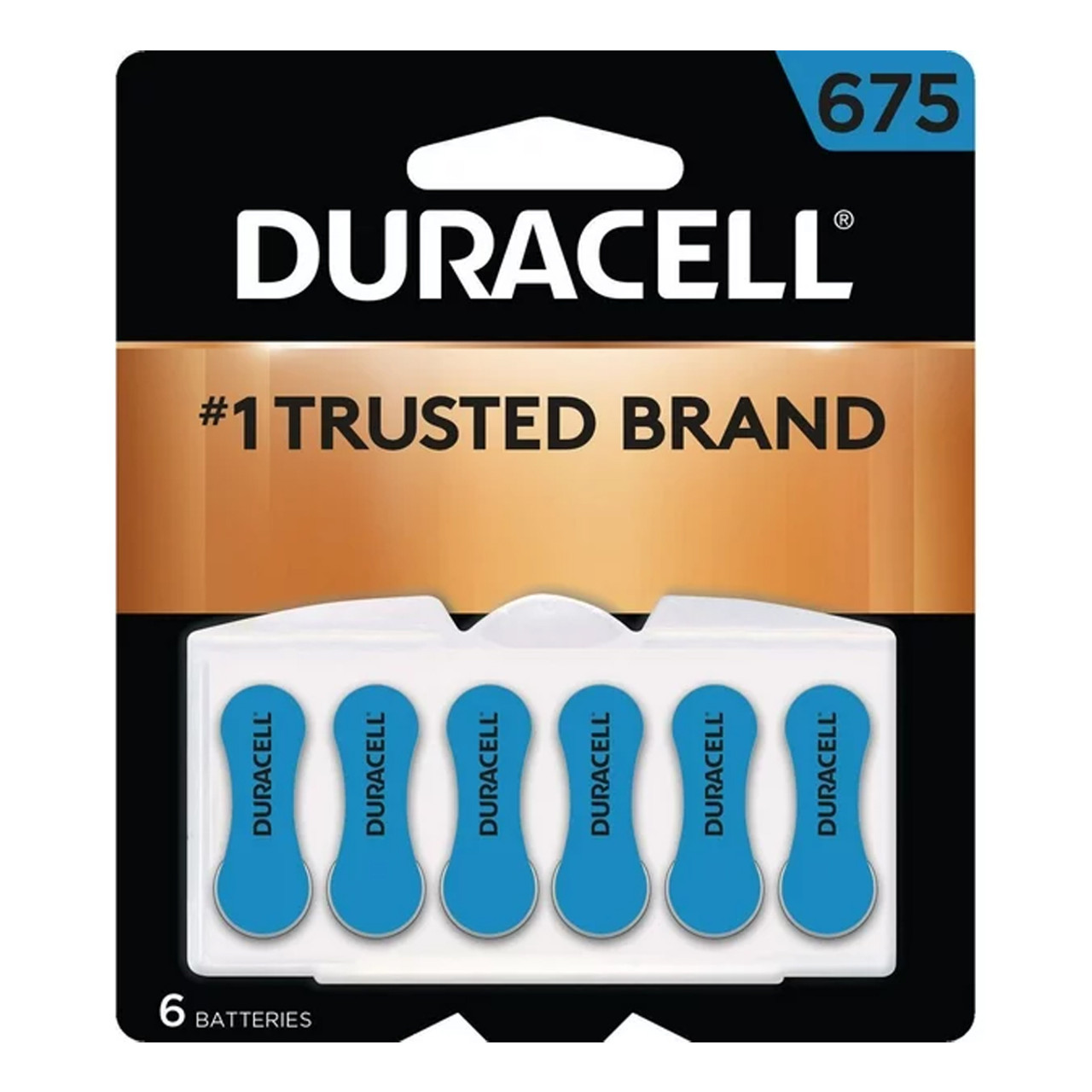 Duracell 675 Hearing Aid Batteries (DA675) — Long Runtime Duracell 675 Hearing Aid Batteries (DA675) — Long Runtime