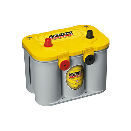 Optima YellowTop Battery: Dual-Purpose Deep-Cycle Power Optima YellowTop Battery: Dual-Purpose Deep-Cycle Power