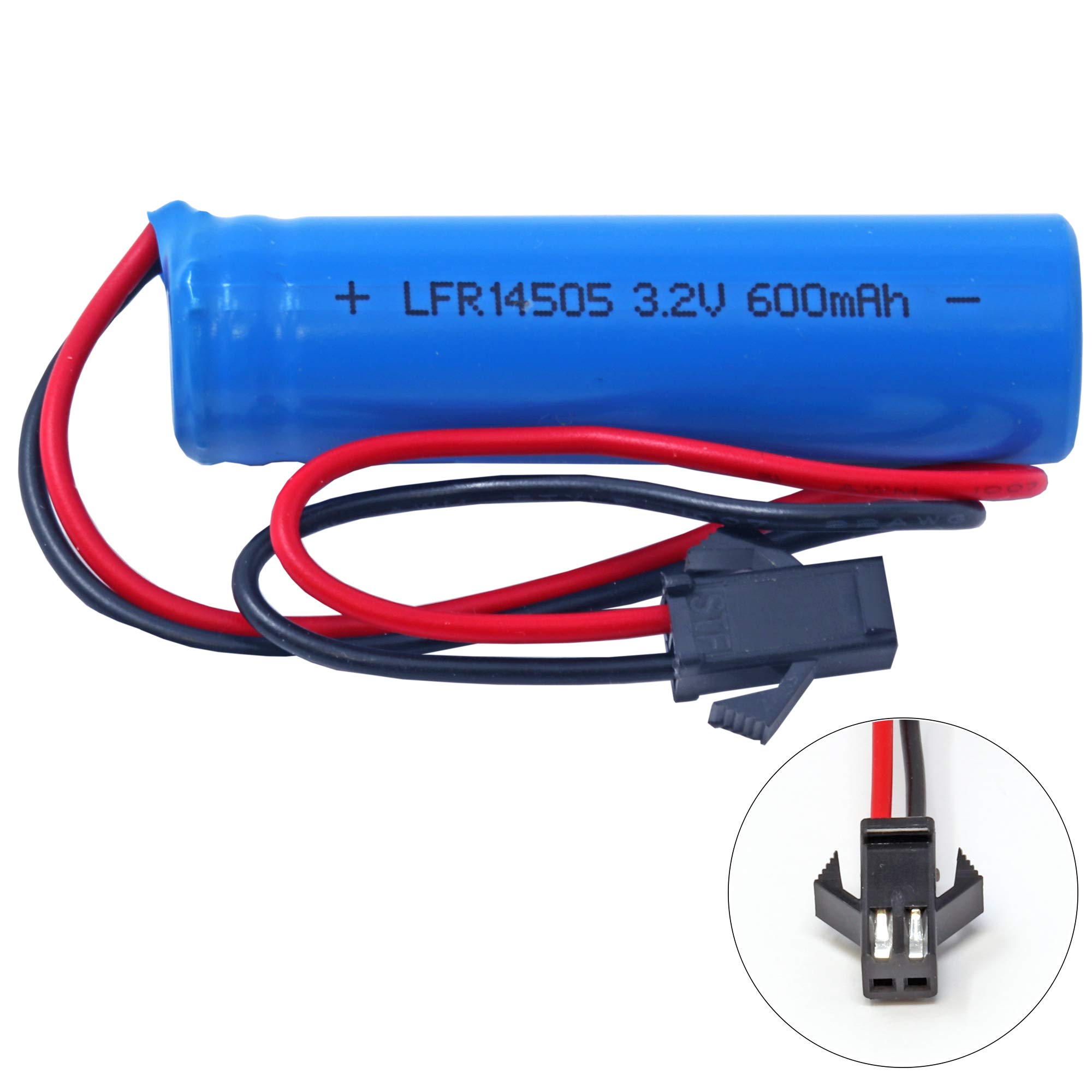 Gama Sonic 3.2V 600mAh LiFePO4 14500 Battery | Reliable