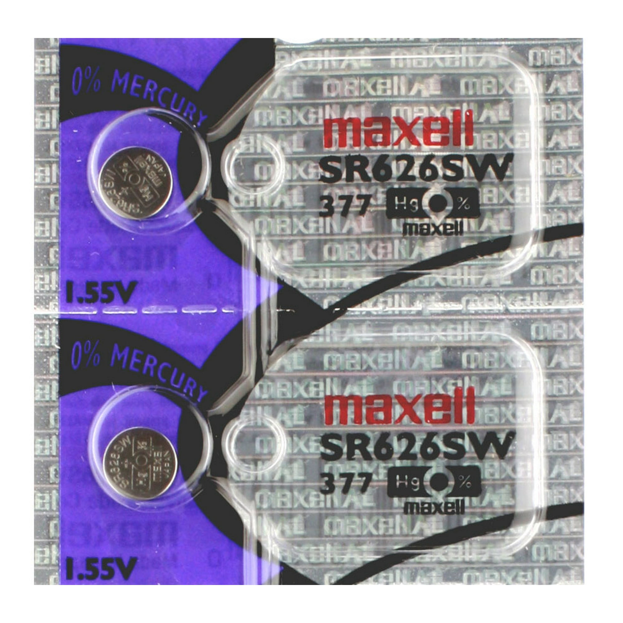 Maxell SR626SW 1.55V Silver Oxide Watch Battery | Reliable Maxell SR626SW 1.55V Silver Oxide Watch Battery | Reliable