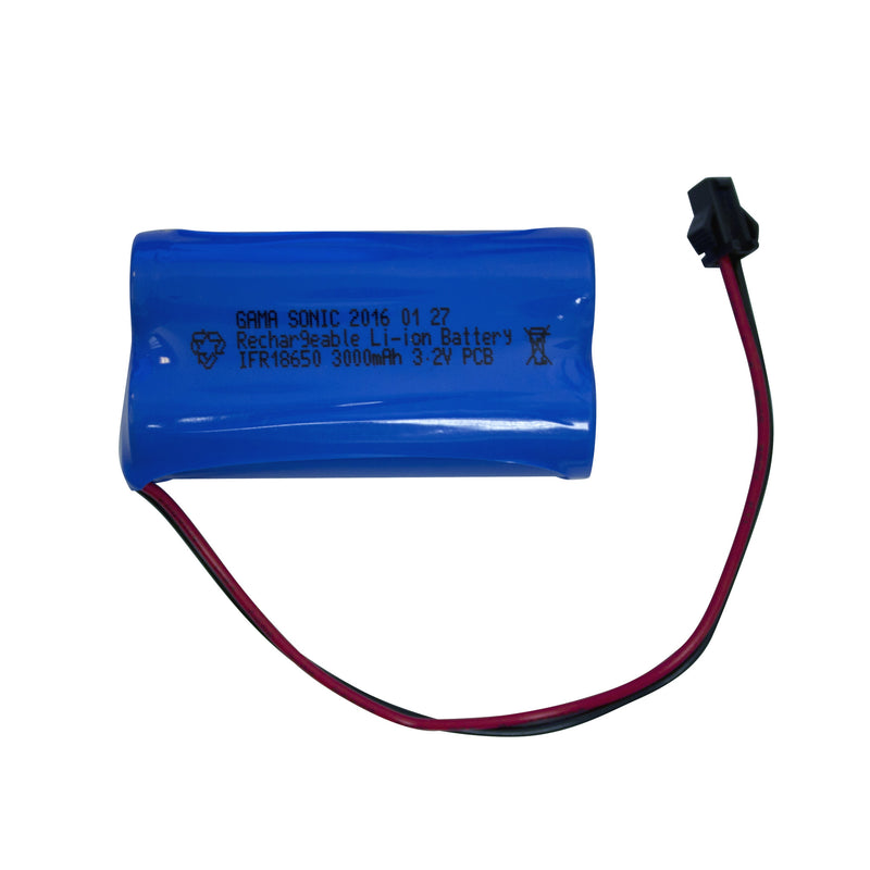 Gama Sonic 3.2V 1500mAh LiFePO4 Clip-in Battery Pack