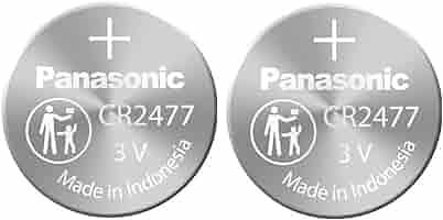 Panasonic CR2477 Battery - 3V Lithium Coin Cell 1000mAh