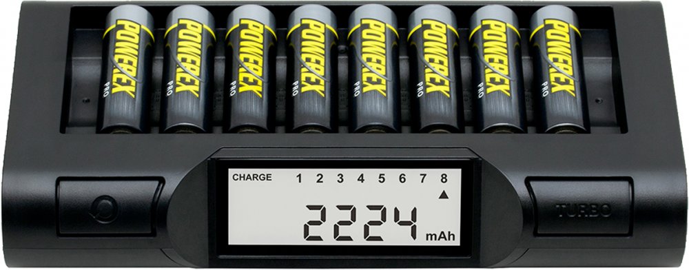 Powerex MH-C980 Turbo Charger-Analyzer | 8-Slot NiMH Powerex MH-C980 Turbo Charger-Analyzer | 8-Slot NiMH