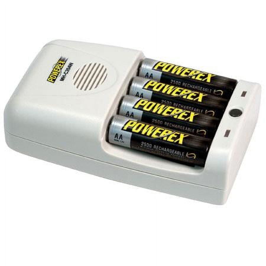 Powerex MH-C204W 1-Hour AA/AAA Travel Conditioning Charger Powerex MH-C204W 1-Hour AA/AAA Travel Conditioning Charger