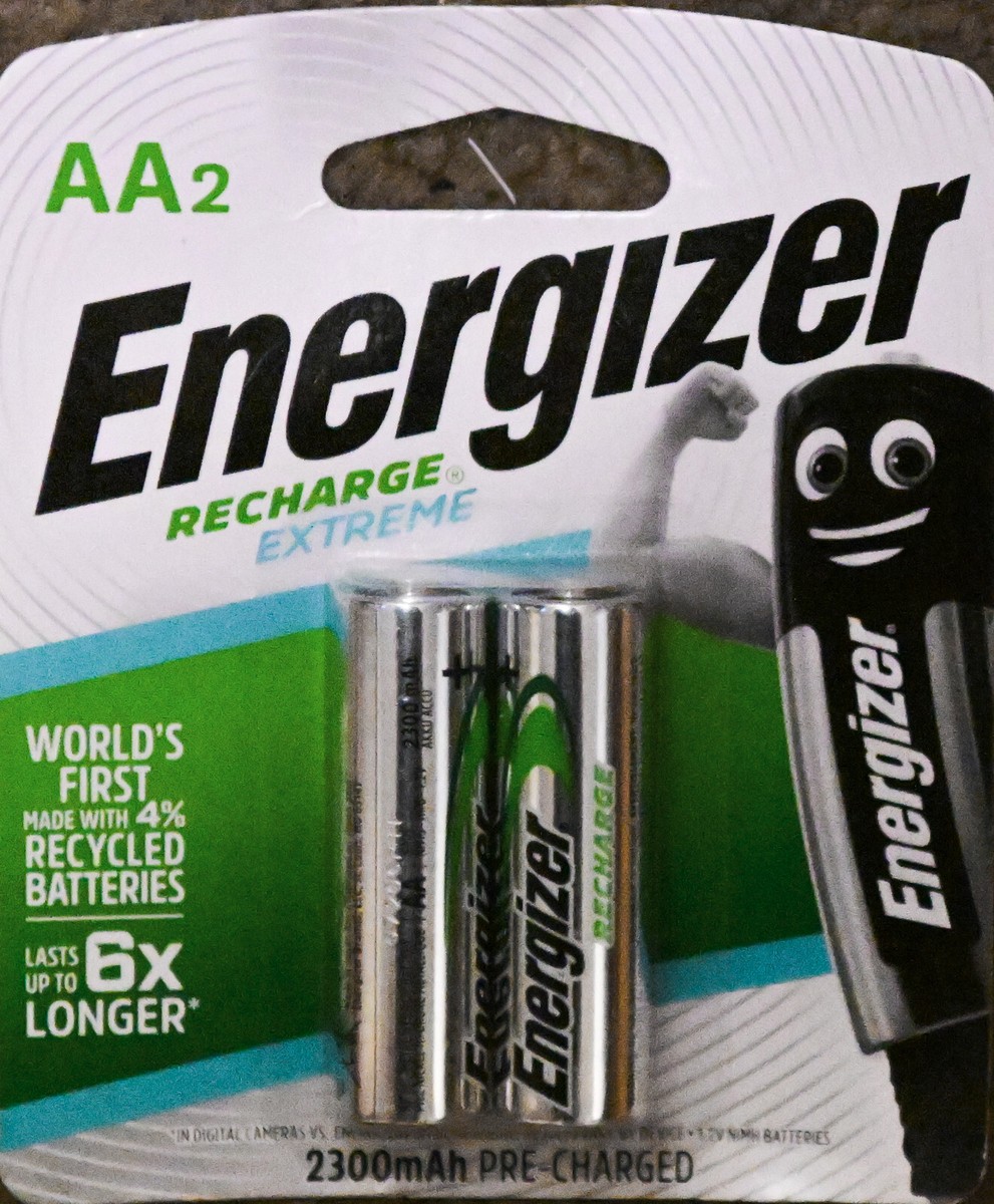 Energizer AA Rechargeable Batteries: Long-Run Power Energizer AA Rechargeable Batteries: Long-Run Power