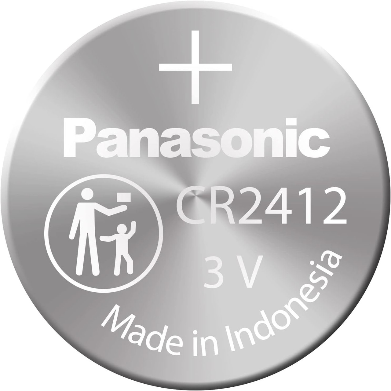 Panasonic CR2412 3V Coin Cell, Ultra-Slim 1.2mm, 100mAh Panasonic CR2412 3V Coin Cell, Ultra-Slim 1.2mm, 100mAh