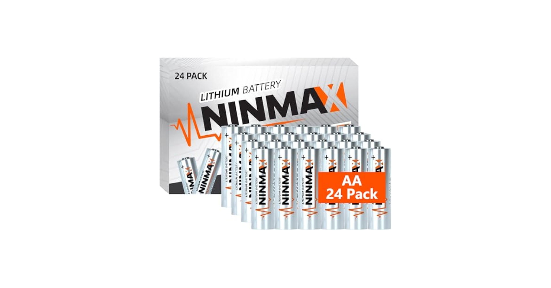 AA Lithium NINMAX Batteries - Long-Lasting Power AA Lithium NINMAX Batteries - Long-Lasting Power