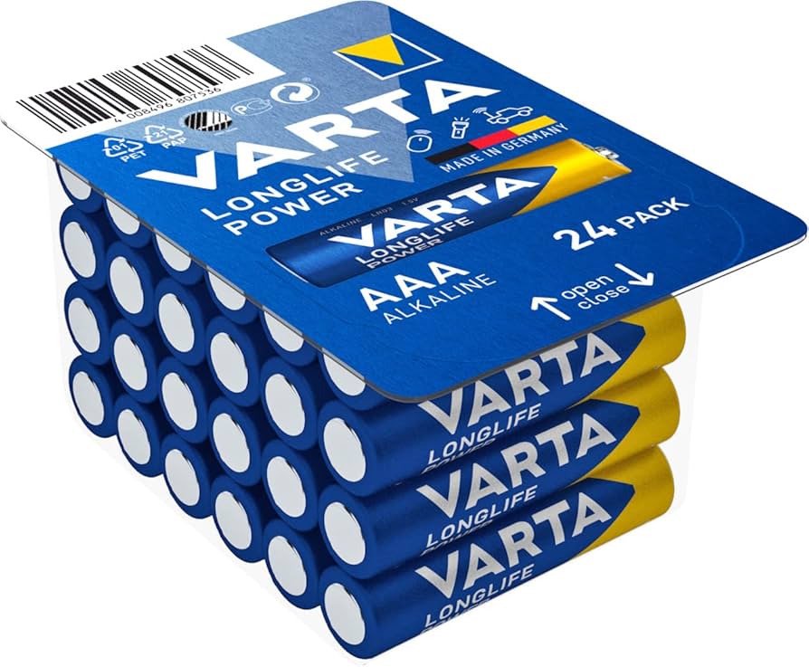 Varta AAA Alkaline Batteries – Reliable Everyday Power Varta AAA Alkaline Batteries – Reliable Everyday Power