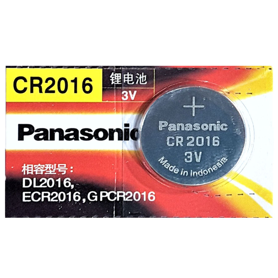 Panasonic CR2016 3V Lithium Coin Cell Battery (90mAh) Panasonic CR2016 3V Lithium Coin Cell Battery (90mAh)