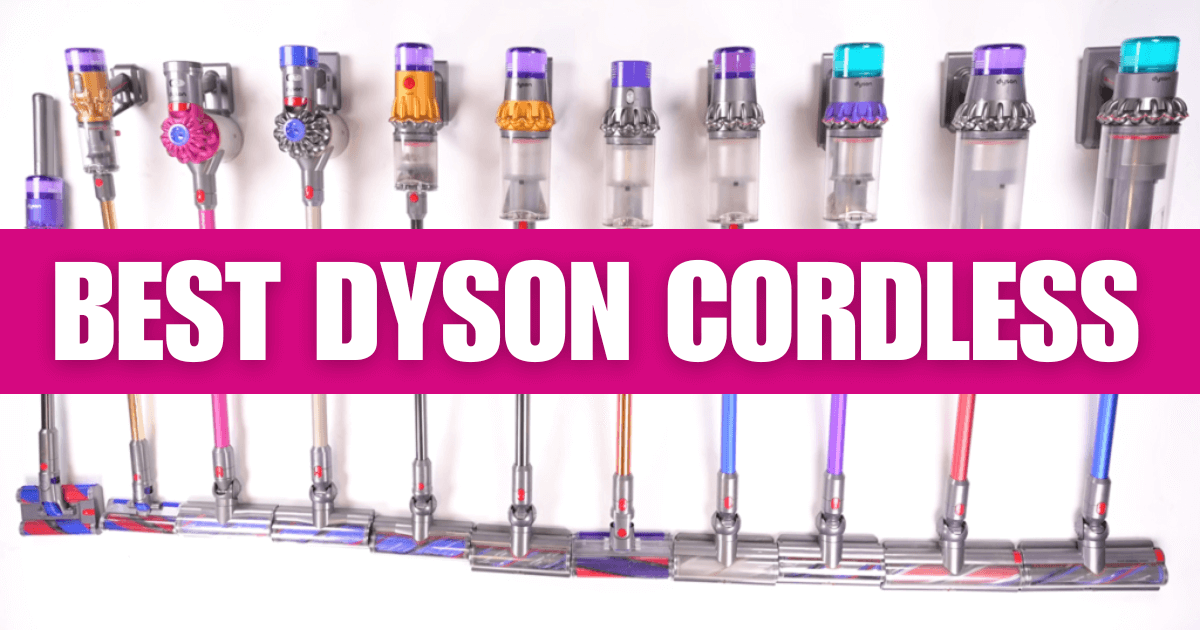 Dyson Cordless Vacuums: Long Runtime, Light & Powerful