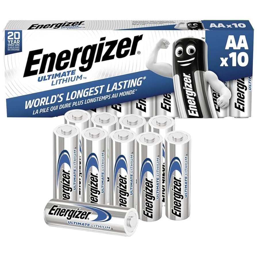 Energizer Lithium Batteries: Cold-Weather, High-Power Energizer Lithium Batteries: Cold-Weather, High-Power