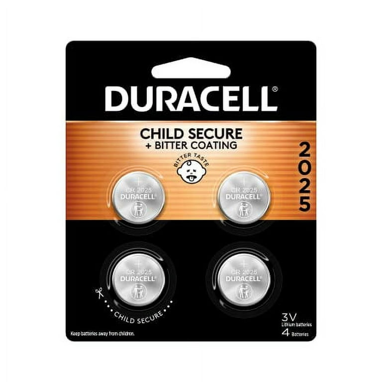Duracell CR2025 3V Lithium Coin Battery | Slim, Reliable Duracell CR2025 3V Lithium Coin Battery | Slim, Reliable