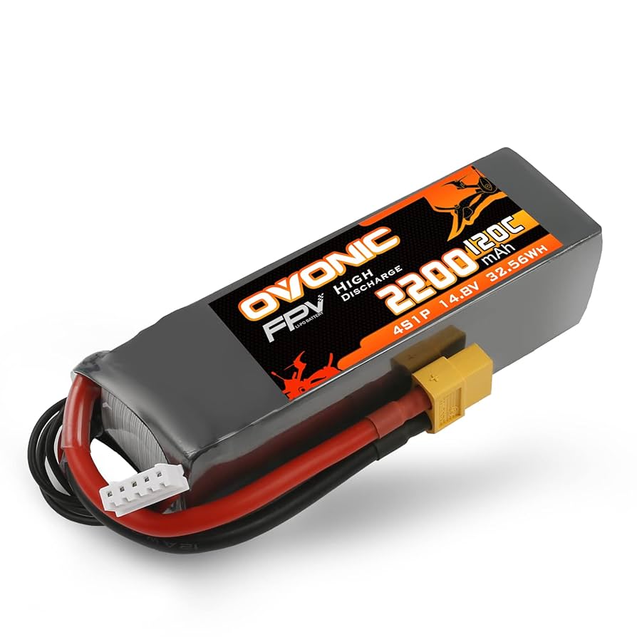 Ovonic 4S 14.8V LiPo Batteries for 1/8 RC Performance Ovonic 4S 14.8V LiPo Batteries for 1/8 RC Performance