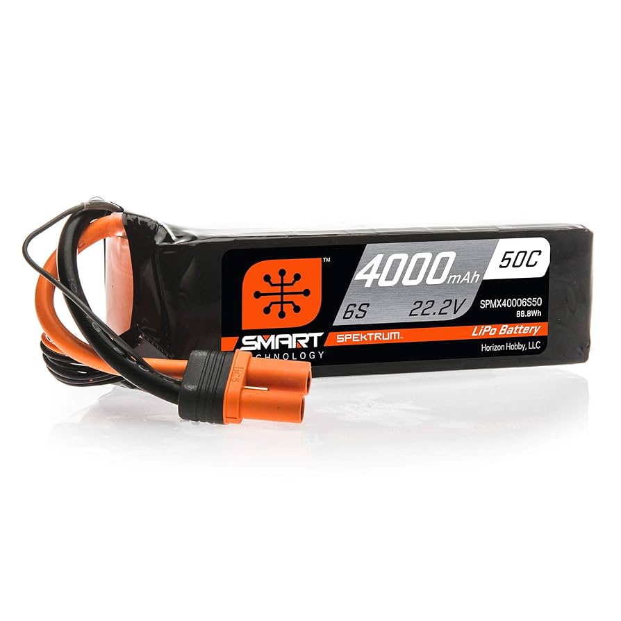 Spektrum 22.2V 6S LiPo Batteries | Max Voltage Power Spektrum 22.2V 6S LiPo Batteries | Max Voltage Power
