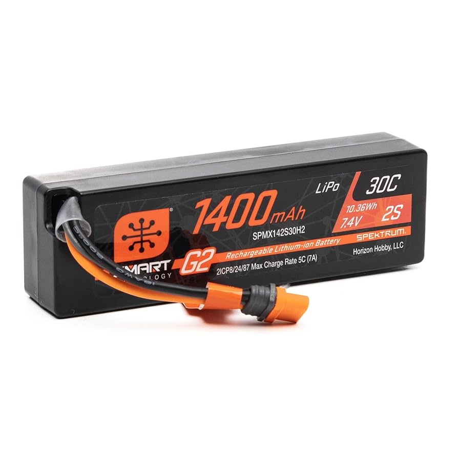 Spektrum 2S 7.4V LiPo Batteries - Smart, Reliable Power